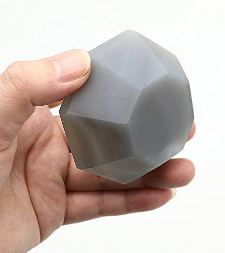 1PCS Natural Agate Mortar Laboratory Wear-Resistant Agate Mortar 40MM With Grinding Rod