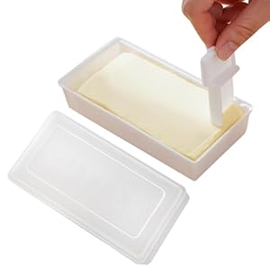 Butter Dish With Cover | Sealing French Keeper Slicer – Home Storage For Kitchen, Fridge, Pantry, Camping Kitchen Supplies Picnic
