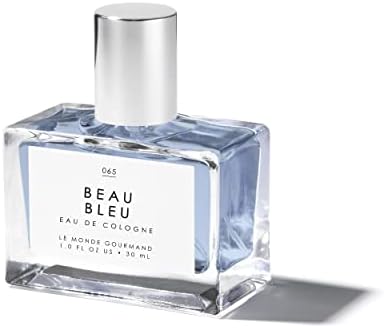 Le Monde Gourmand Beau Bleu Eau de Cologne - 1 fl oz (30 ml) - Unisex, Woody, Citrus, Musky Perfume Notes