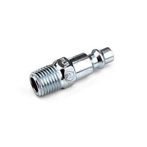 Primefit Ip1414Ms-B25-P (25 Pack) Industrial Style Air Quick Connect Plugs/Nipples Steel 1/4" X 1/4" Male Npt #TOP1