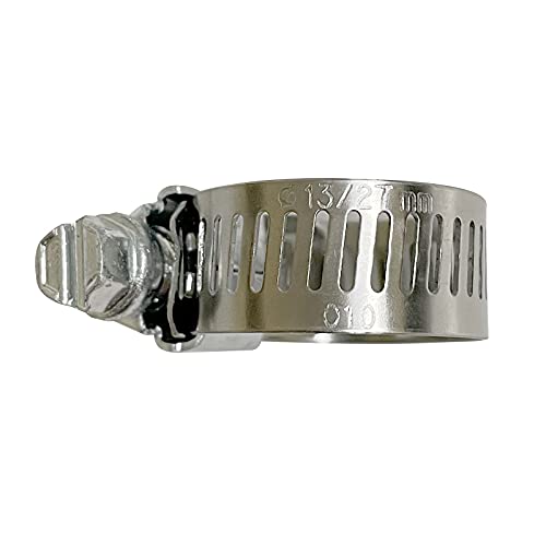 Stainless Steel Band Hose Clamps Ideal Tridon #10 10 Pcs 1 Box (1/2" TO 1-1/16") Made in USA by Ideal-Tridon - Image 2