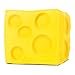 Giant Cheese Stress Ball: A squeezable stress buster that looks like a block of cheese!