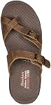 Skechers womens Reggae-carribean - Double Buckle Toe Thong Slide Sandal