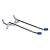 CRAWFORD PROD DIV OF JARDEN SAFETY 14444 Double Arm Peg Hook, 4-Inch, 2-Pack #4