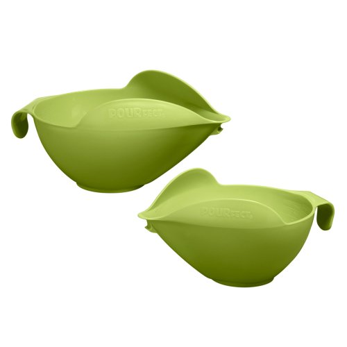 POURfect Mixing Bowls 1010-6 & 8 Cups - Green Apple