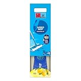 HOCHSTE® Speedmop Wet Mop Floor Cleaner Starter Kit, 1 Handle & 6 Citrus Fresh Wet Refills, Scrubbing Action for Hard Floors Fast, Hygienic, Daily Cleaning, 1 Pack