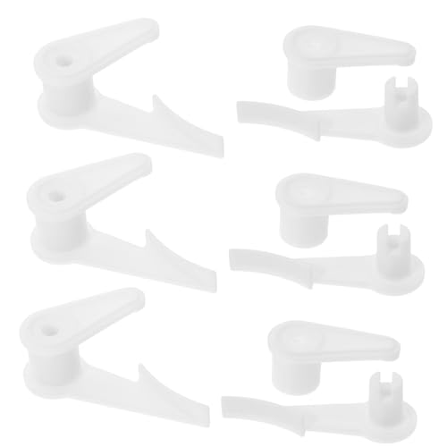 ORFOFE - ORFOFE 6pcs Plastic Fixed Buckle Light Mounts for Ceiling Lamps Easy Installation Clips for Led Fixtures Stable Aesthetic Design Versatile Attachment for Flush Mount Hardware