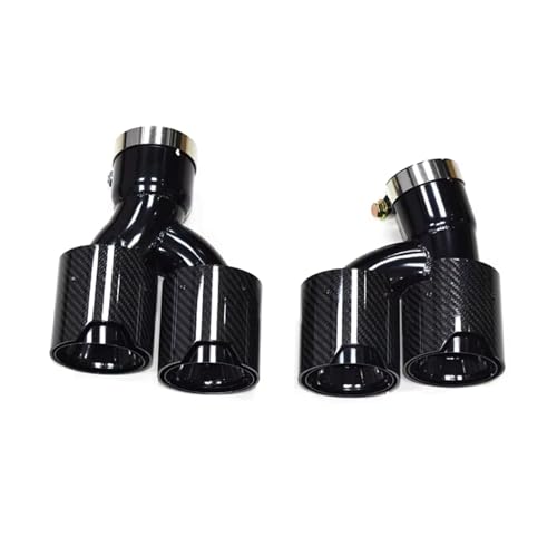 Terminales de escape cuádruples en acero inoxidable para BMW Serie 5 G30 G31