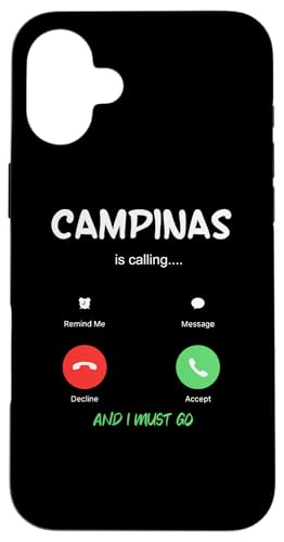 Campinas Is Calling And I Must Go Brazil Travel �X�}�z�P�[�X iPhone 16 Plus �p