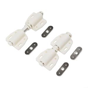 Bulevisiter Magnetischer Riegel 4 Stück Beige