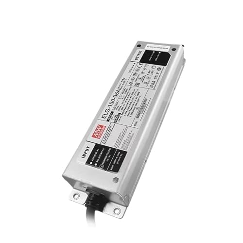 Pilote d'éclairage LED 36V 4.17A tension constante PFC active IP65 AC-DC