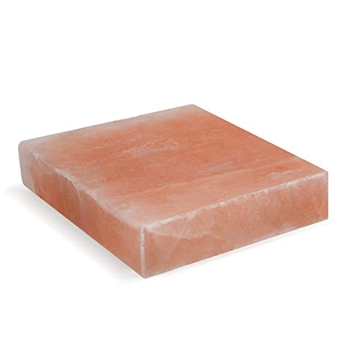 Dobadn Himalayan Pink Salt Block Cooking Plate 8"X8"X1.5" For Grilling, Cooking, Serving And Cutting #TOP4