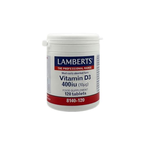 Lamberts Vitamina D 400UI - 120 Tabletas