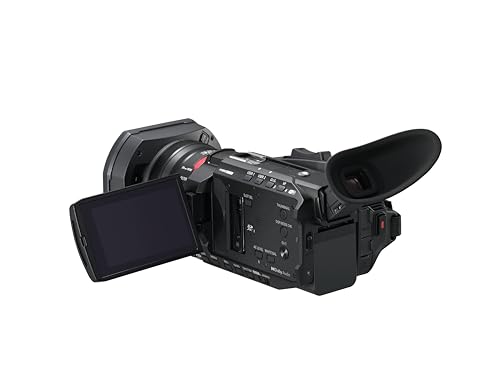 Image of Panasonic X1600 4K Camcorder for Directors, Wide Angle Telephoto Lens with 24x Zoom, Hybrid O.I.S., 4K High-Precision AF with Face Detection, Heat Dispersing Design, Wireless Controls - HC-X1600J