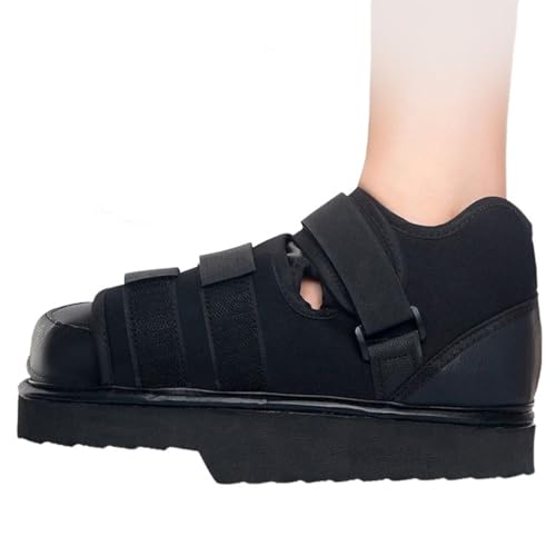Forefoot Off-Loading Healing Shoe for Diabetic Foot Ulcer Protection Metatarsalgia Pain, Post Bunion, Mallet Hammer Toe Surgery Non-Weight Bearing Medical Boot Four Seasons General,XL