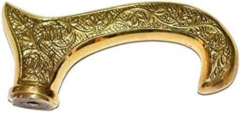 Miniatura 5 de Mango victoriano de latón solo bastón para caminar estilo palo el kit completo hermoso regalo