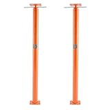 VEVOR House Floor Jacks, 2 Pack 54-150 Inch Height Range, 11200 lbs Max Load Capacity, Adjustable Support Beam Basement Jack Post Pole for Leveling, Lift Steel Telescoping Post for Temporary Support