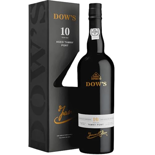 Dow's - Oporto Tawny 10 Años | Vino Fortificado Reserva | Notas de Toffee y Fruta Escarchada | Sabor a Nueces | Final Largo y Aterciopelado | 20% Vol. | 75cl