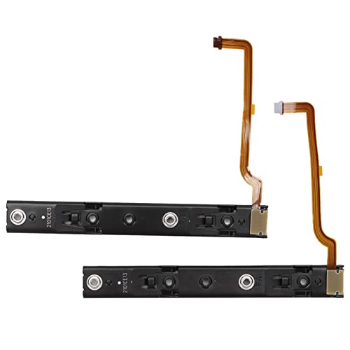 Generic QM2107099 Rail Coulissant Latéral pour Interrupteur, Support en Métal Durable avec Câble Flexible de Capteur, Installation Facile pour Console de Commutation, Comprend des Rails Gauche et – vue 3