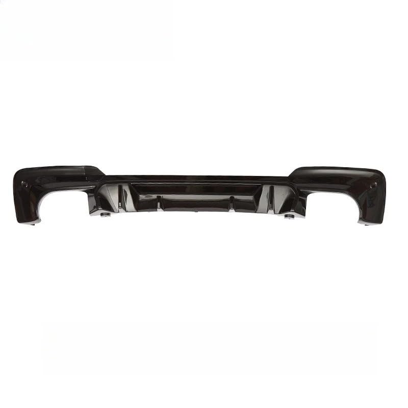 Difusor trasero deportivo X3 G01 que mejora la aerodinámica en negro brillo 3