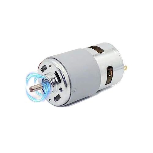 775/795/895 Motor DC 12V 24V Dual Ball Bearing 5000/10000 RPM Large Torque High Power Low Noise for Engraving Machine Lathe Tool 1Pcs(24V 10000rp,775)