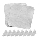Mipcase Set da 10 Panni per Lucidare e Pulire Gioielli in Microfibra, Panni la Pulizia di Perle e Pietre Preziose, Dimensioni Compatte per Uso Quotidiano e Portabilità Pratica