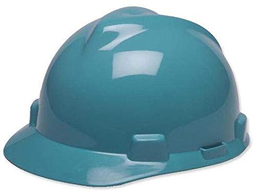 MSASafety Helmet, 475359 V-gard Hard Hat - Fas-trac Suspension - Blue