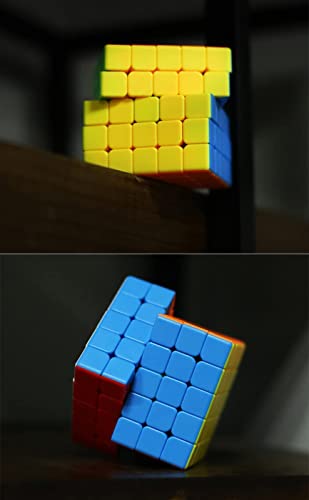 Image of Magic Cube 5x5x5 Smoothly Stickerless High Speed for Kids - Speedy Stress Buster Brainstorming Puzzle Game, Mind Games for 14 Years and Up, Multi