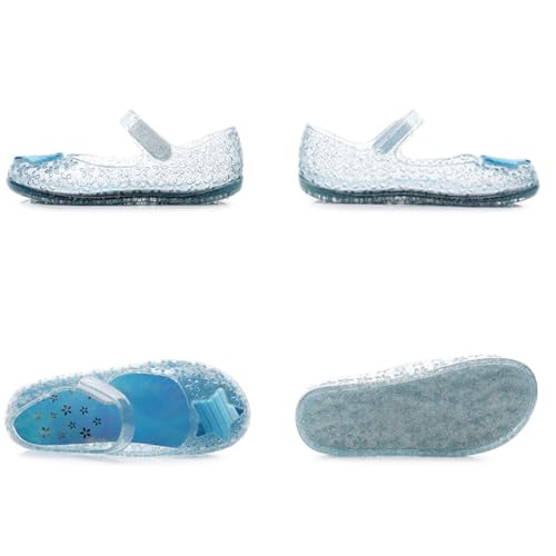 Toddler Sandals Girl Kids Cute Colorful Striped Star Floral Jelly Shoes Summer Casual Closed Toe Princess Flat Sandal4