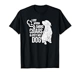 Cigar and Dog Lover Cigars to Smoke and Pet The Dog T-Shirt for Men Women