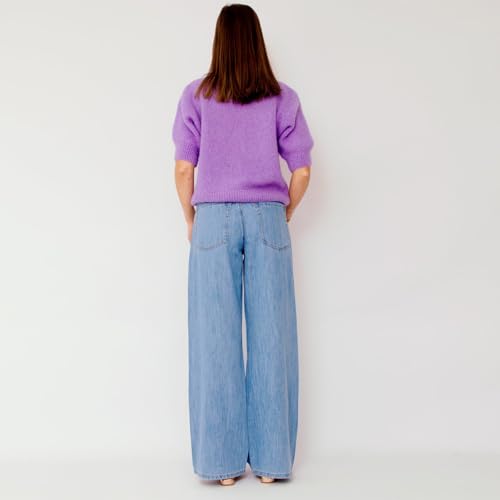 Image of Women Knitted Crop Cardigan Blouse Short Sleeve Button Down Sweater Shirt Y2k Open Front Cardigan Top Streetwear