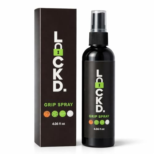 Lockd. Grip Spray | High-Performance Traction Spray for Shoes & Soles | Instant Grip for Basketball, Tennis, Pickleball, Volleyball & Court Sports | Long-Lasting Non-Slip Control