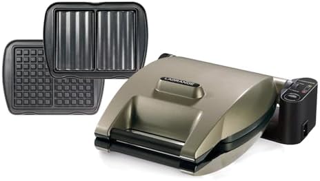 Gaufrera Premium LAGRANGE - multifuncional para gofres y sándwich...