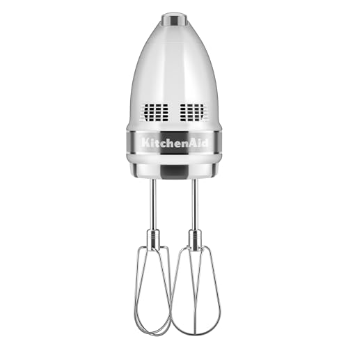 Image of KitchenAid 9 Speed Hand Mixer w /Accessories, KHM926, White (Pack of 2)