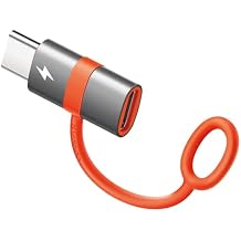 mcdodo Lightning Female to USB C Male Adapter 60W Lightning to Type-C Adapter Support Charging and Data Transfer for iPhone 15 16 Pro/ProMax/Plus/iPad Pro/iPad/MacBook/Galaxy,Not Support OTG/Audio