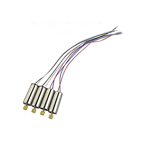 ZYGY 4piezas CW/CCW Motor con Engranaje de latón para Hubsan X4 H502S H502E H216A Drone de Control Remoto