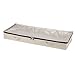 Household Essentials Cedarline Collection Natural Cotton Canvas Underbed Storage Chest