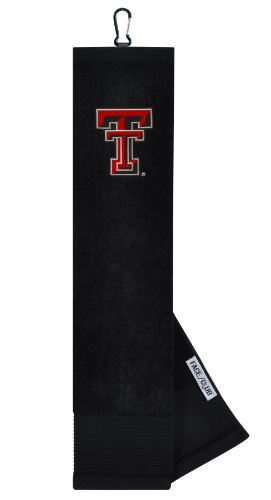 Team Effort Texas Tech Red Raiders Face/Club Embroidered Towel