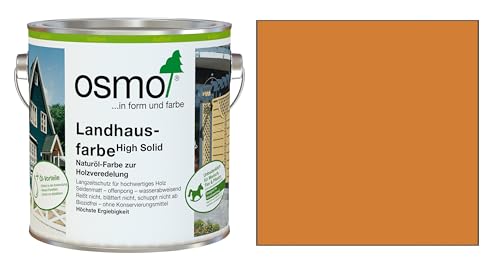 Osmo Landhausfarbe - hochdeckende Holzfarbe 2203 Fichtengelb 2,5 L