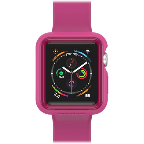 Image of OtterBox - Apple Watch Series SE /4 /5 /6, 44mm Exo Edge Bumper Case - Protective Case for Smartwatch, Sleek & Precision Fit (Pink)