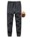 Boys Girls Snow Pants Waterproof Fleece Lined Ski Pants Kids Insulated Winter Hiking Pants Outdoor Softshell with Zipper Pockets(3801SnowD.Blue14)