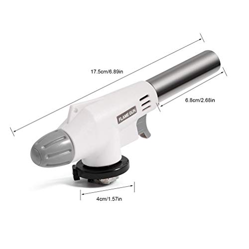 Butangasbrenner, Flambierbrenner Butan Gasbrenner für die Küchenbrenne Home Küche-Schwarz für DIY, Creme, Brulee, Gebäck… – Bild 3