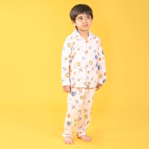 Image of Jam & Sugar Boys Cotton Printed Night Suit Set