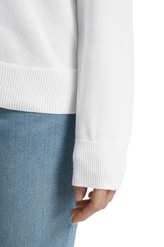 Image of QUALFORT Women's 100% Cotton Lightweight Cardigans Long Sleeve Knitted Button Down Sweater