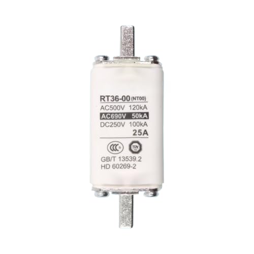 Fusible NT00 céramique 25A pour support RT36-00