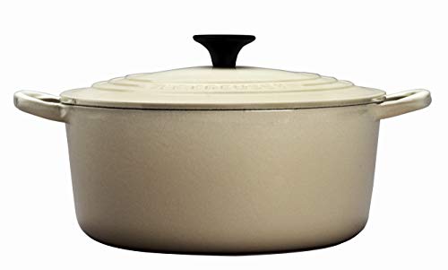 ル・クルーゼ(Le Creuset) 鋳物 ホーロー 鍋 ココット・ロンド 22 cm デューン ガス IH オーブン 対応 【日本正規販売品】