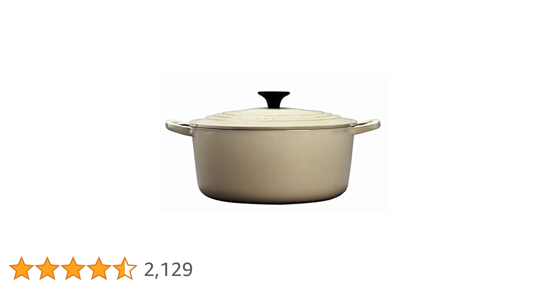 【美品】LE CREUSET　ココット ロンド デューン　22cm ルクルーゼ ココットロンド 22cm DUNE デューン色（: ル