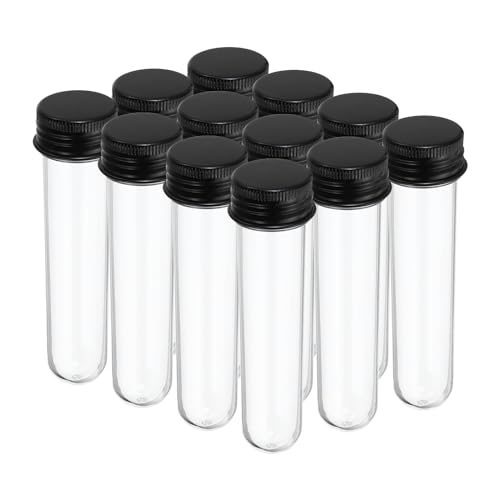 PATIKIL 30ml vX`bNǁi˂Lbvtj 12Zbg 109x24mm ȊwIȃp[eB[   r[Y  p 