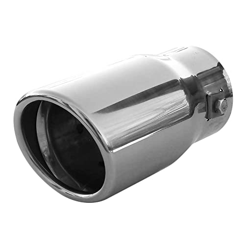 Boquilla de escape Autohobby 9506 universal de acero inoxidable para tubo de coche