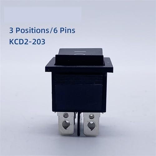 Interrupteur à bascule 6 broches pour remplacer un bouton KCD2-203 défectueux